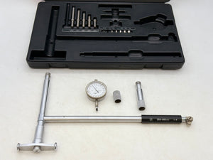 Mitutoyo 511-180 Q Bore Gauge Set w/ 2109-10 Dial Indicator, 250-400mm Range (Used)