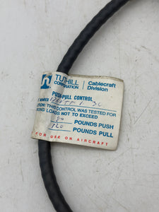 Tuthill 173VTT-1-30 / 50" Push/Pull Cable for Vacuum Contactor, 80/120 LBS (Used)