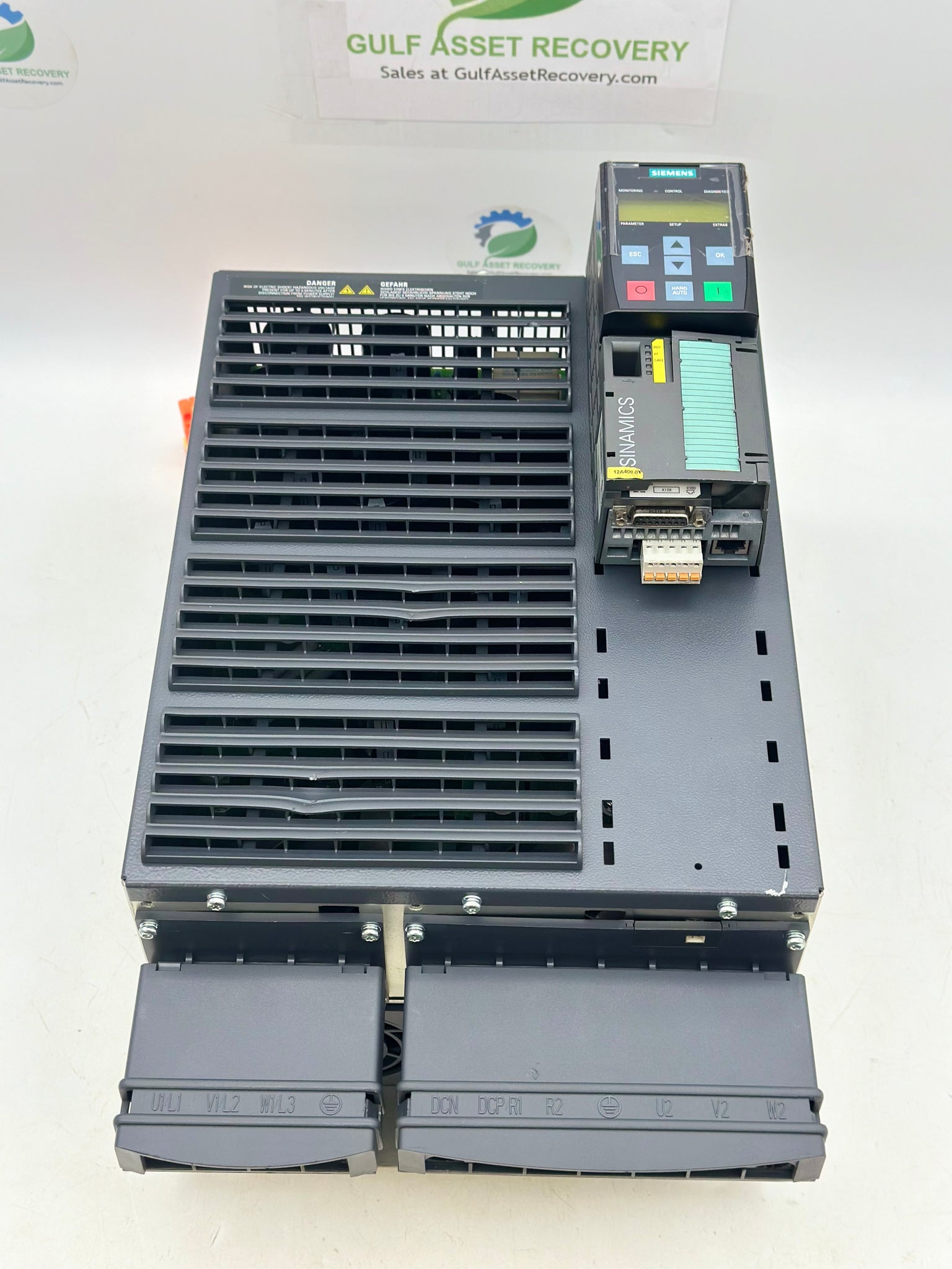 Siemens 6SL3224-0BE33-7UA0 Sinamics Power Module 240 w/ Control