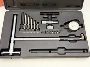 Mitutoyo 511-180 Q Bore Gauge Set w/ 2109-10 Dial Indicator, 250-400mm Range (Used)