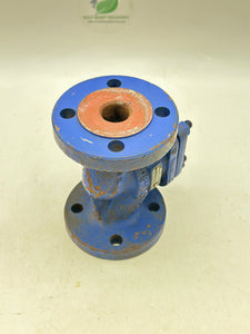 Econ 14280656 Type 95 Check Valve, Steel Disc w/ Spring, DN25, Flanged, PN40 (No Box)