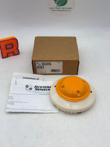 System Sensor 2151 Detector Head (New)