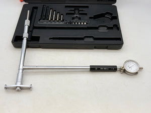 Mitutoyo 511-180 Q Bore Gauge Set w/ 2109-10 Dial Indicator, 250-400mm Range (Used)