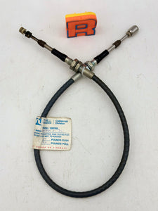 Tuthill 173VTT-1-30 / 50" Push/Pull Cable for Vacuum Contactor, 80/120 LBS (Used)