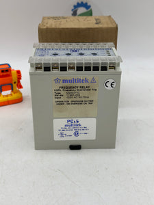 Multitek M200-F1C 1/3Ph Frequency Over/Under Trip Relay (Open Box)