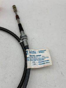 Tuthill 173VTT-1-30 / 50" Push/Pull Cable for Vacuum Contactor, 80/120 LBS (Used)