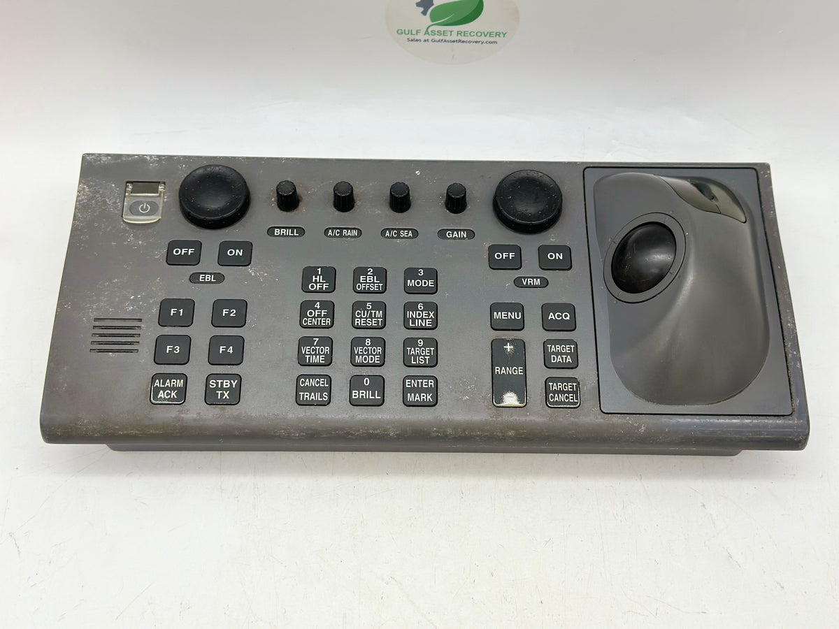 Furuno RCU-014 Marine Radar Control Unit Keyboard w/ Trackball (Used ...