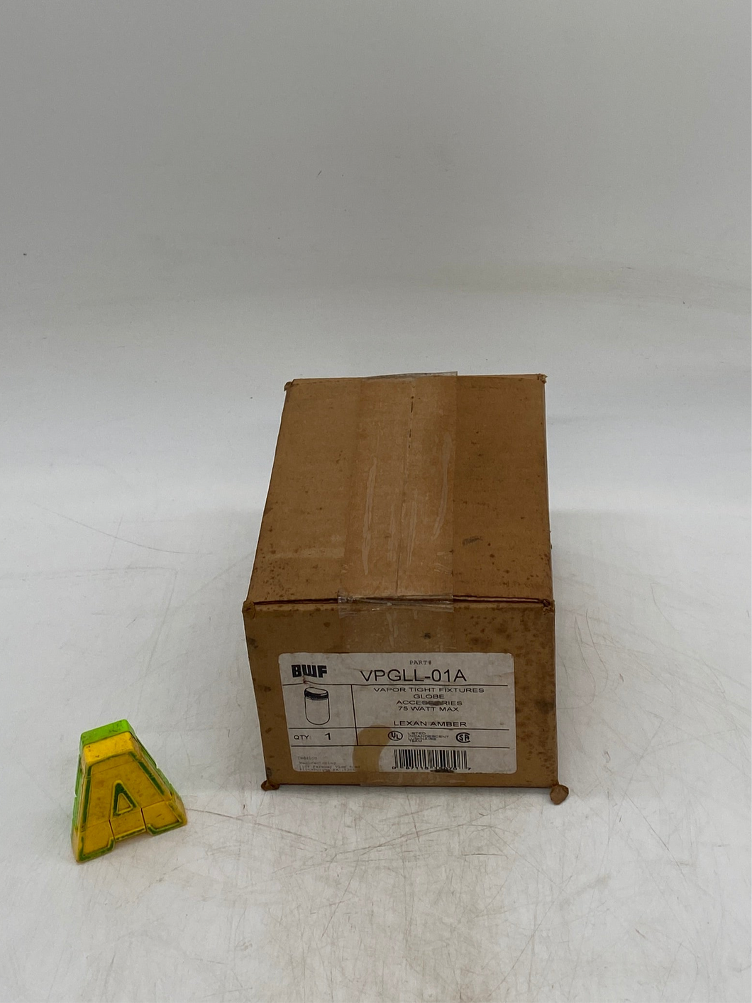 BWF VPGLL-01A Lexan Amber Globe, 75W *Lot of (4)* (Open Box)