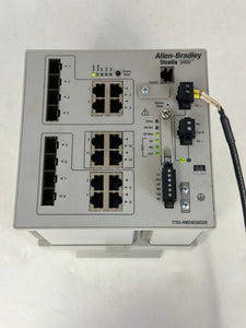 Allen-Bradley 1783-HMS4EG8CGR Ser.A Stratix 5400 Ethernet Managed Switch (No Box)