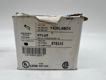 Load image into Gallery viewer, Burndy 518244 YA26L6BOX Compression Terminal, 2/0 AWG, *Box of (10)* (Open Box)