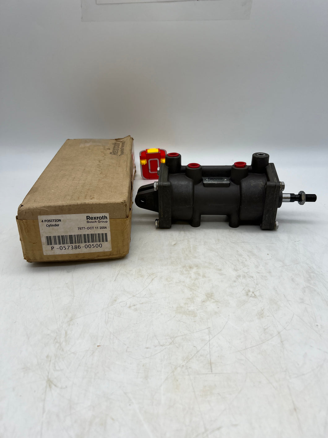 Rexroth R431004083 P-057386-00500 4 Position Pneumatic Cylinder (Open Box)