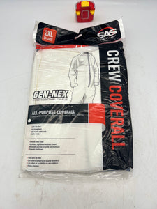 SAS Safety Corp 6855 Gen-Nex Professional Grade Coverall 2XL *Lot of (21)* (Open Box)