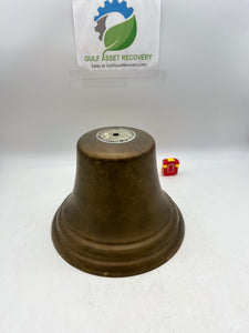 Foresti & Suardi 2.106/A Brass Bell, 8.2"OD x 9.5”H, Bell Only (Used)