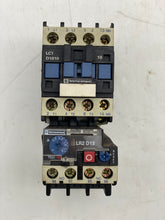 Load image into Gallery viewer, Telemecanique LC1D1810 Contactor w/ LR2D13 Thermal Overload Relay (Used)