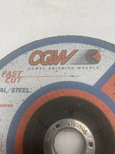 Load image into Gallery viewer, CGW 36261 A24RBF Grinding Wheel 7x1/4x7/8” Metal/Steel *Lot of (23)* (No Box)