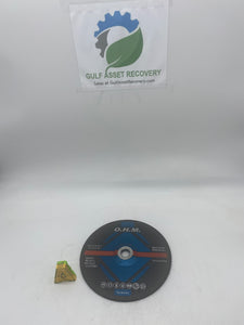 O.H.M. A24RBF Grinding Wheel 9"x1/4"x7/8” Metal, *Lot of (18)* (No Box)