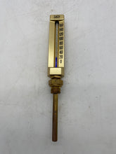 Load image into Gallery viewer, SIKA 1742161103021 174B Glass Tube Thermometer, Brass 0-160 DegC 1/2&quot; NPT (No Box)