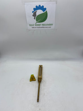 SIKA 1742161116021 174B Glass Tube Thermometer Brass 0-160 DegC 3/4