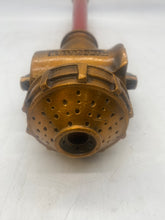 Load image into Gallery viewer, Brass Fire Hose Nozzle, Diffusion, Crowsfoot Connection, 22.5&quot; Long (No Box)