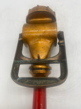 Load image into Gallery viewer, Brass Fire Hose Nozzle, Diffusion, Crowsfoot Connection, 22.5&quot; Long (No Box)