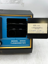 Load image into Gallery viewer, Hach 2100A Turbidimeter w/ 21003-00 Sample Cells (6pk), 115V or 220V, 50/60 Hz (Used)