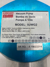 Load image into Gallery viewer, Dayton 5UWG2 Vacuum Pump (Used)