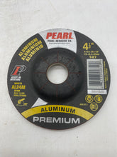 Load image into Gallery viewer, Pearl Abrasive AL24M Grinding Wheel, Alum. 4-1/2&quot;x1/4&quot;x7/8” T-27 *Box of (18)* (Open Box)