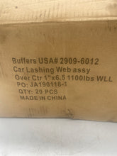 Load image into Gallery viewer, Buffers USA 2909-6012 Car Lashing Over-Center Buckle Strap *Box of (20)* (Open Box)