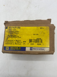 Square D 9001KP1R9 Series J Pilot Light (Open Box)