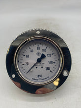 Load image into Gallery viewer, McDaniel Controls J8EP Pressure Gauge, 0-160 PSI, 1/4&quot; NPT, 316SS (Open Box)