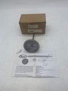 Dwyer Instruments BTM3406D Min/Max Dial Thermometer, 4" Stem (New)