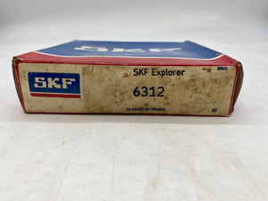 SKF 6312 Deep Groove Ball Bearing (New)