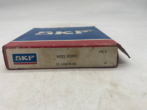 SKF 6211 2ZJEM Deep Groove Ball Bearing *Lot of (2)* (Open Box)