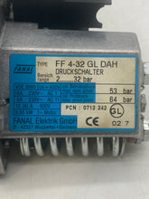 Load image into Gallery viewer, Fanal FF-4-32-GL-DAH Pressure Switch (No Box)