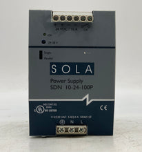 Load image into Gallery viewer, Sola SDN10-24-100P Power Supply 24VDC 10A (Used)