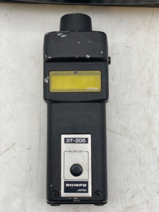 Shimpo DT-205 Hand Digital Tachometer (Used)