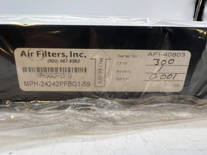 AFI MPH-24242PFBG1-59 SuperFlo Max Mini Pleat Filter *Box of (3)* (Open Box)