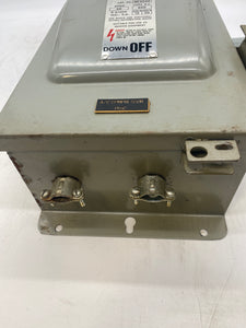 Gould ITE NF352H Vacu-Break Safety Switch w/ Clampmatic Contacts, 60A (Used)