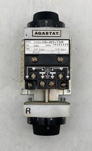 Agastat 7032VCC Time Delay Relay 32VDC Coil DPDT 2-20 Sec (Used)