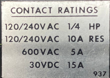 Load image into Gallery viewer, Agastat 7032VCC Time Delay Relay 32VDC Coil DPDT 2-20 Sec (Used)