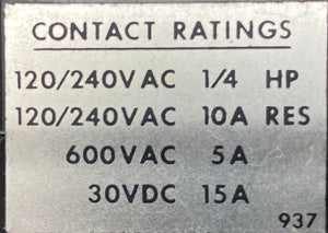 Agastat 7032VCC Time Delay Relay 32VDC Coil DPDT 2-20 Sec (Used)