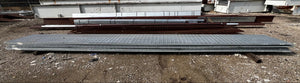 Grating 3’ x 23’-6" x 1" Galvanized Steel Bar Grating, Smooth (Used)