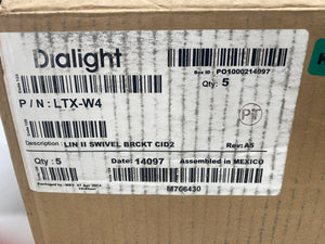 Dialight LTX-W4 Lin II Swivel Bracket CID2 *Box of (3)* (Open Box)