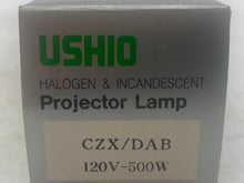 Load image into Gallery viewer, Ushio CZX/DAB 500W 120V Projector Lamp, *Lot of (2)* (New)