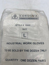 Load image into Gallery viewer, Cordova 8502L 100% Leather Industrial Work Glove, Large, *Pack of (12)* (New)