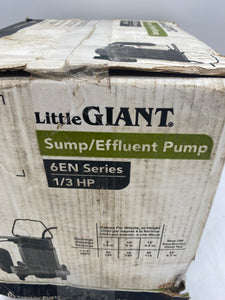 Little Giant 506951 6EN-CIA-SFS Submersible Sump Pump (Open Box)