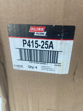 Load image into Gallery viewer, Baldwin P415-25A Hydraulic Filter, *Box of (4) Filters* (New)