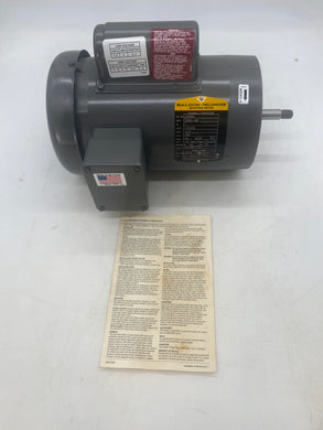 Baldor JL3509A Electric Motor 1HP 1PH 3450RPM 115/230VAC (No Box)