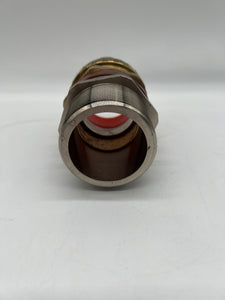 HAWKE Type 753 Cable Gland, Size E, 2-1/2" NPT, Brass (Used)