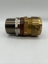 Load image into Gallery viewer, HAWKE Type 753 Cable Gland, Size E, 2-1/2&quot; NPT, Brass (Used)